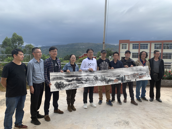 “时代号角”2021云南省大型主题美术创作展正在展出